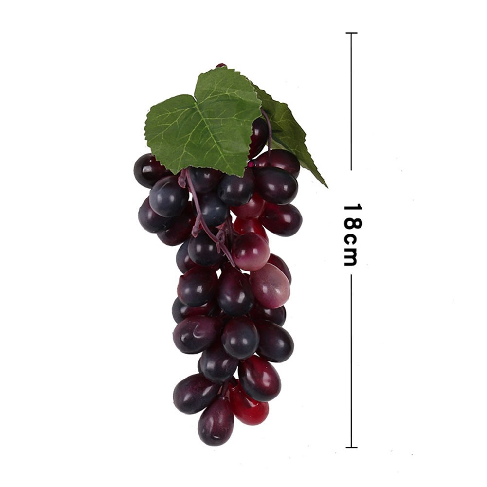 Gefälschte Obst Dekoration Realistische Trauben Wohndeko Authentisches Gewicht - Bild 38 von 38