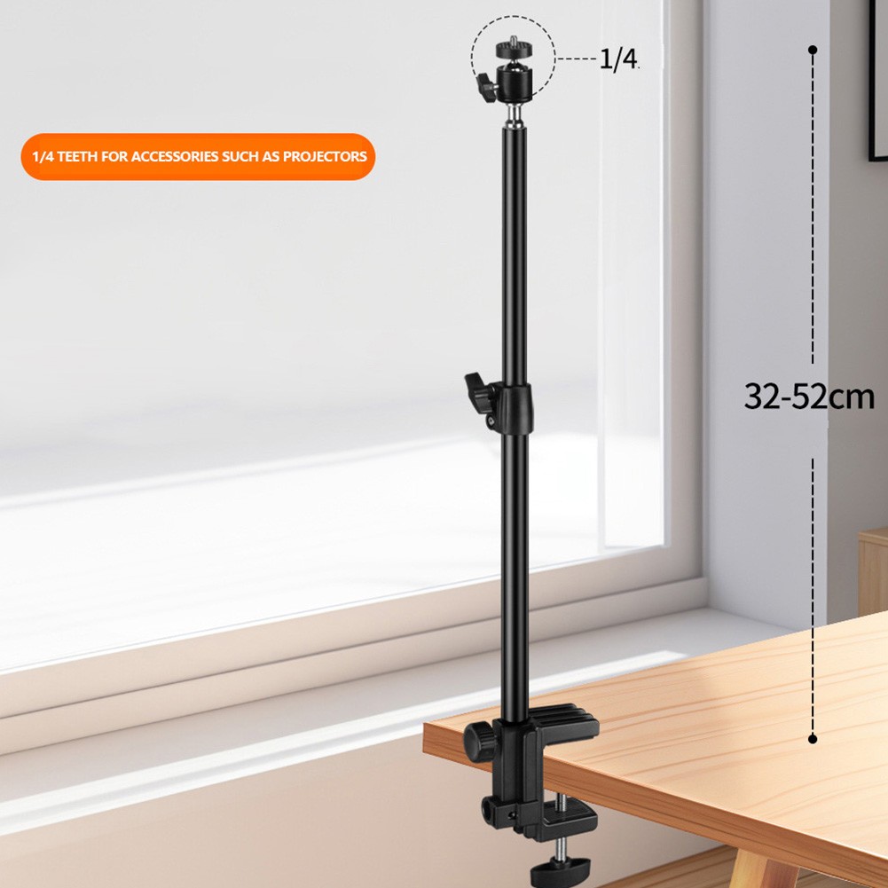 Desk Mount Stand Strong Clamp Mount Sturdy Structure Versatile Angle Adjustment - Zdjęcie 20 z 30