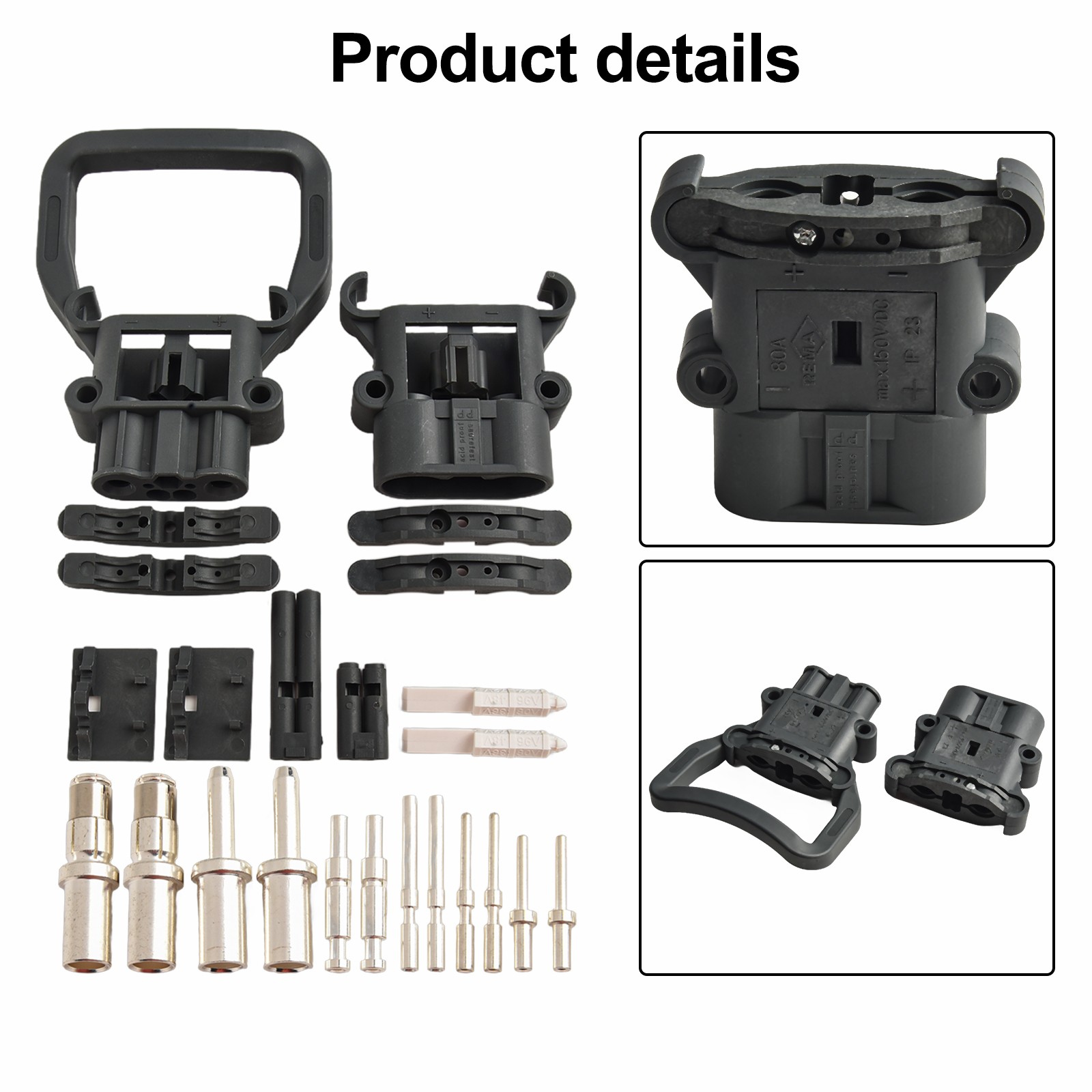 High Quality Factory Power Connector Charging Plug Forklift Battery Plug - Picture 28 of 61