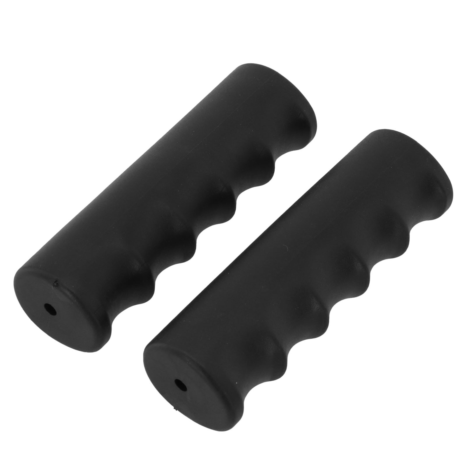 Easy Installation Wheelbarrow Replacement Handles Black Rubber Grips 2 Pieces - Picture 65 of 94