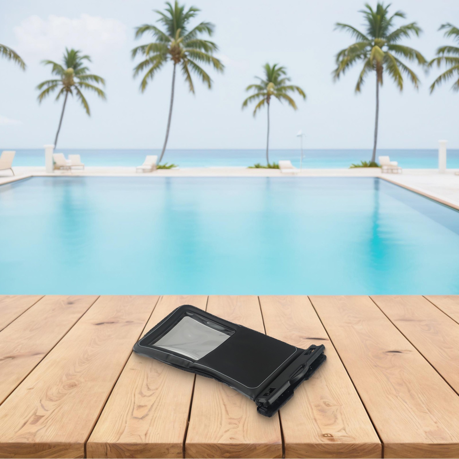Outdoor Phone Holder Waterproof Phone Bag Swim Phone Storage Waterproof - Imagen 13 de 27