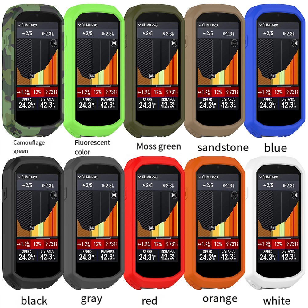 Coque Silicone Premium pour Garmin Edge 1050 Protection Complète et Design officiel Élégant