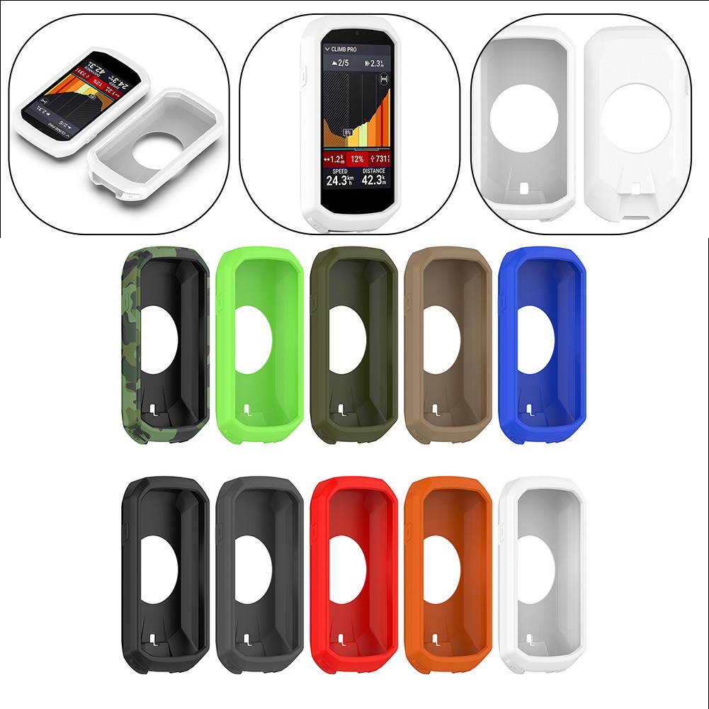 Coque Silicone Premium pour Garmin officiel Edge 1050 Protection Complète et Design Élégant