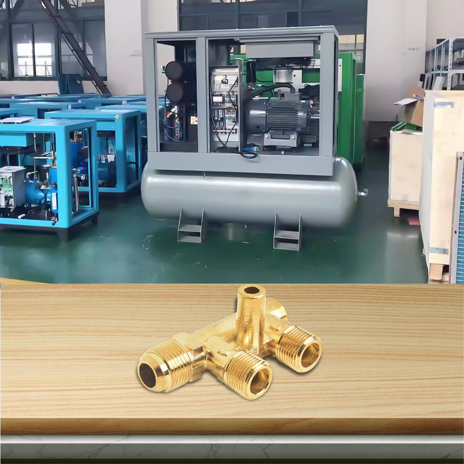 Raccords clapet anti-retour pour compresseur d'air connecteur remplace haute qua - Photo 35/75