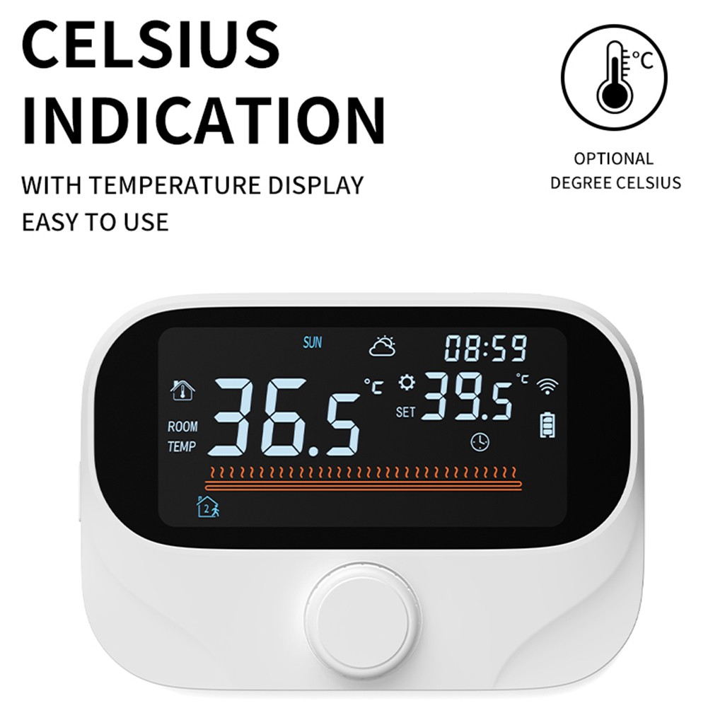 User friendly RF Boiler Thermostat Simplify Your Room's Heating Settings - Picture 36 of 36