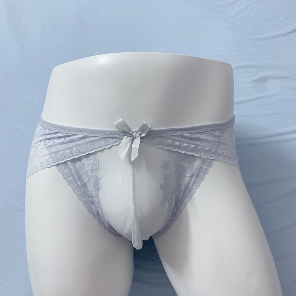 Men's Breathable Seamless See through Briefs Sexy Sissy Lingerie Underwear - Picture 25 of 37