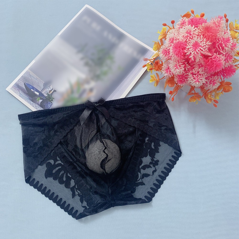 Men's Breathable Seamless See through Briefs Sexy Sissy Lingerie Underwear - Picture 19 of 37