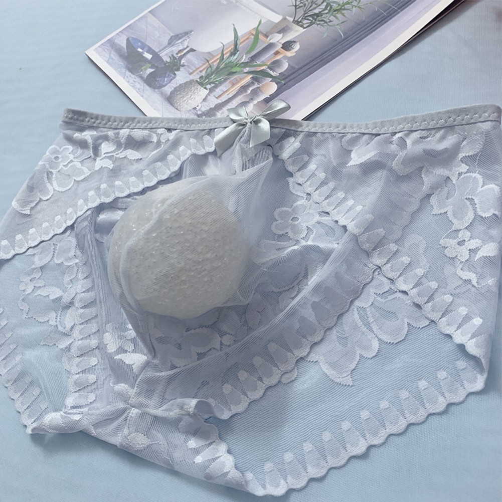 Men's Breathable Seamless See through Briefs Sexy Sissy Lingerie Underwear - Picture 27 of 37