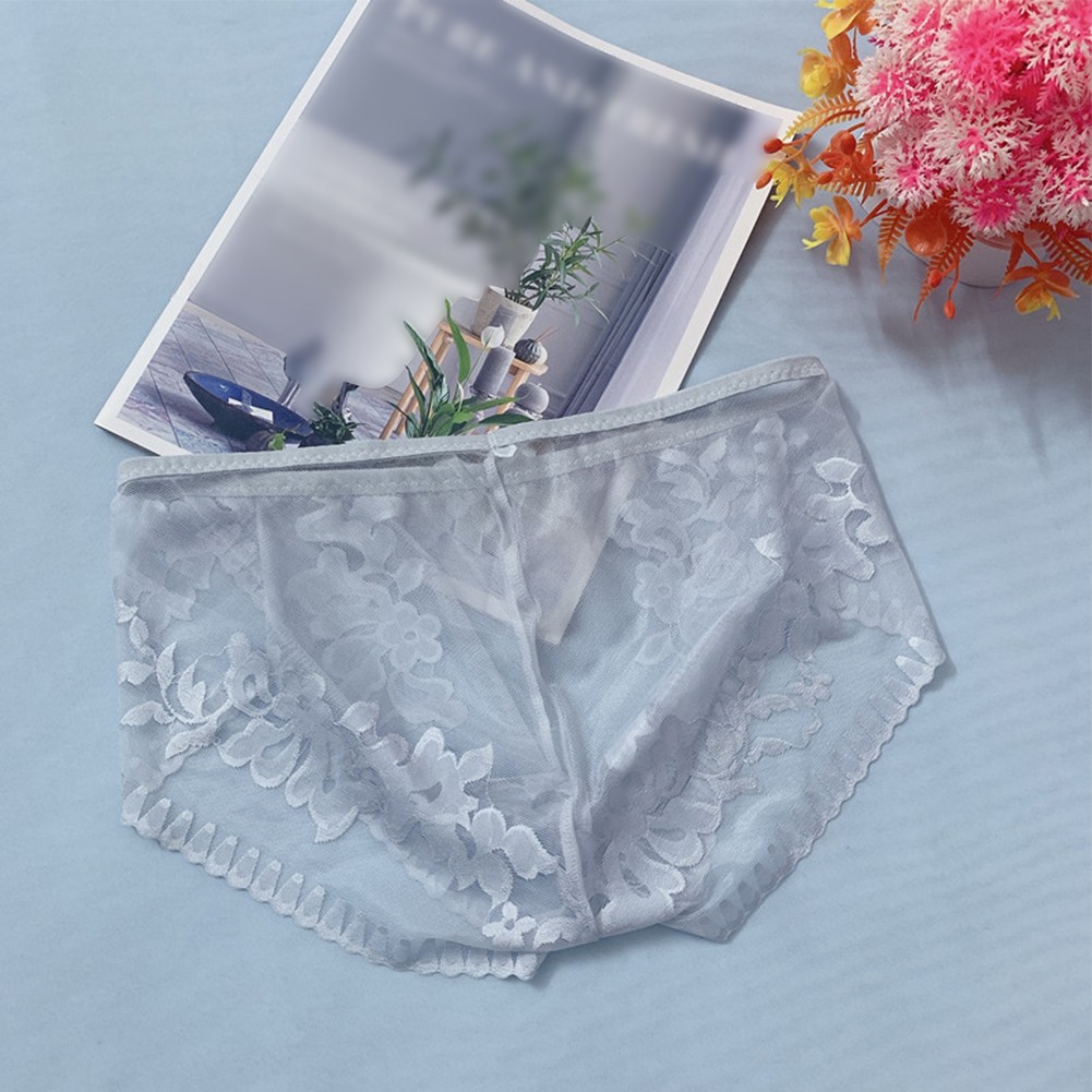 Men's Breathable Seamless See through Briefs Sexy Sissy Lingerie Underwear - Picture 30 of 37