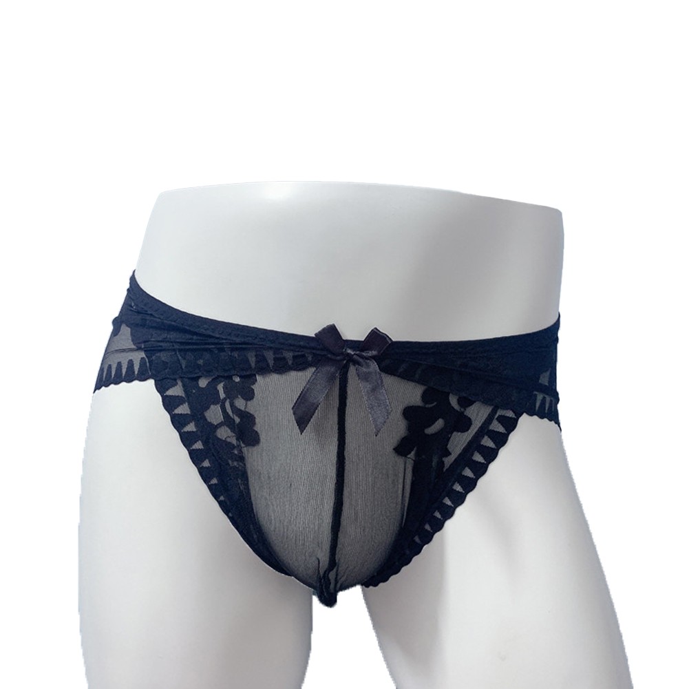 Men's Breathable Seamless See through Briefs Sexy Sissy Lingerie Underwear - Picture 17 of 37