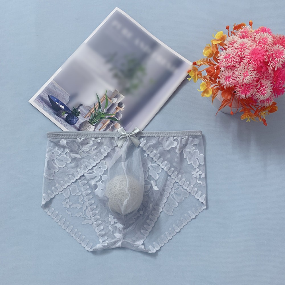 Men's Breathable Seamless See through Briefs Sexy Sissy Lingerie Underwear - Picture 31 of 37