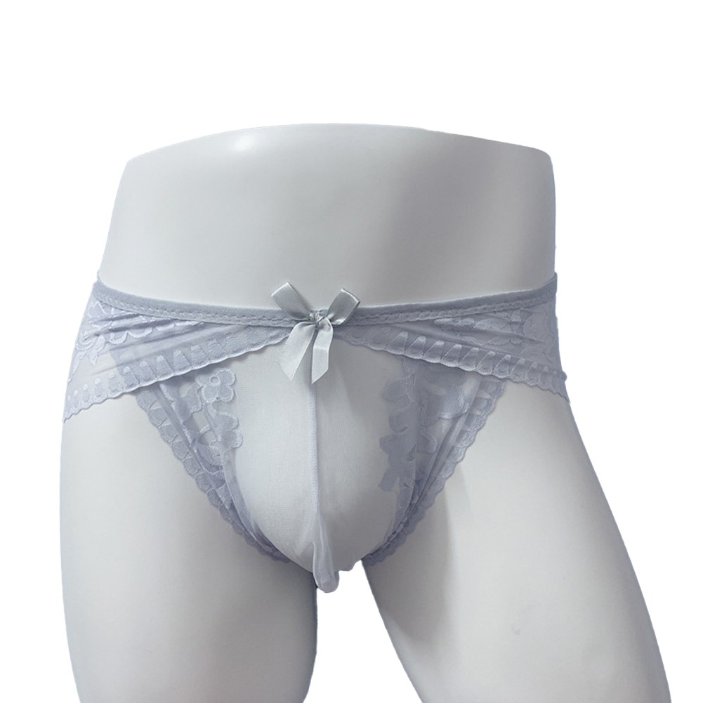 Men's Breathable Seamless See through Briefs Sexy Sissy Lingerie Underwear - Picture 26 of 37