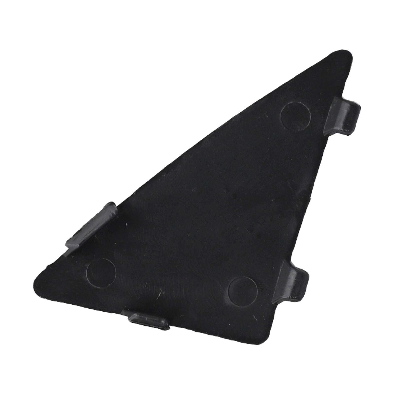 1 Set Tow Hook Eye Cover Triangle Cap Front Bumper Replace For Mazda 3 2014-2016