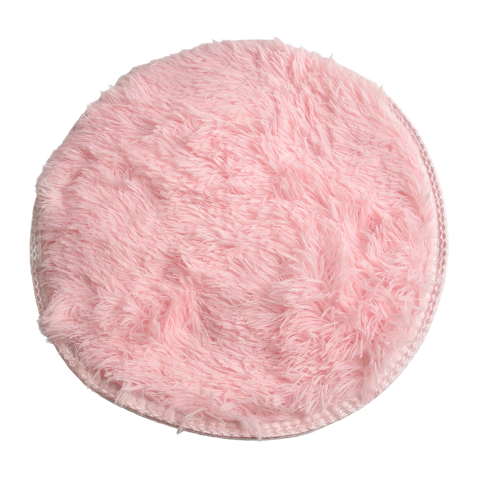 Circle Round/Shaggy Rug Living Room Bedroom Carpet Floor Mat Anti-Skid