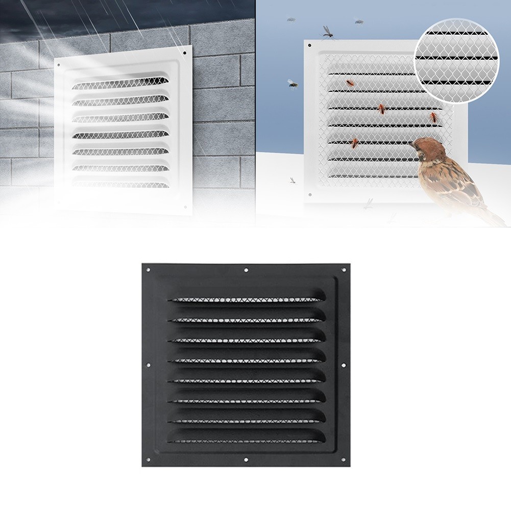 Convenient Installation Metal Louver Vent Grille for Ceilings and Walls