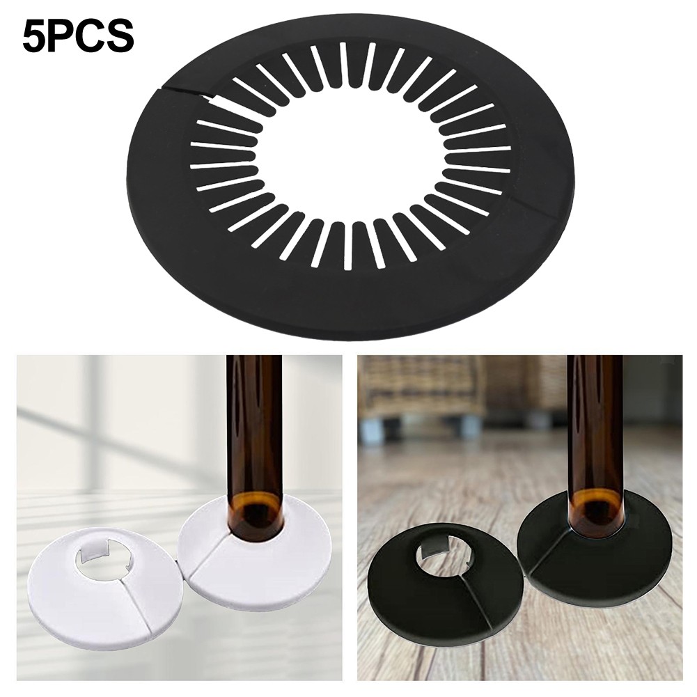 Decorative Rosette Pipe Covers Interior Enhancement Versatile Application