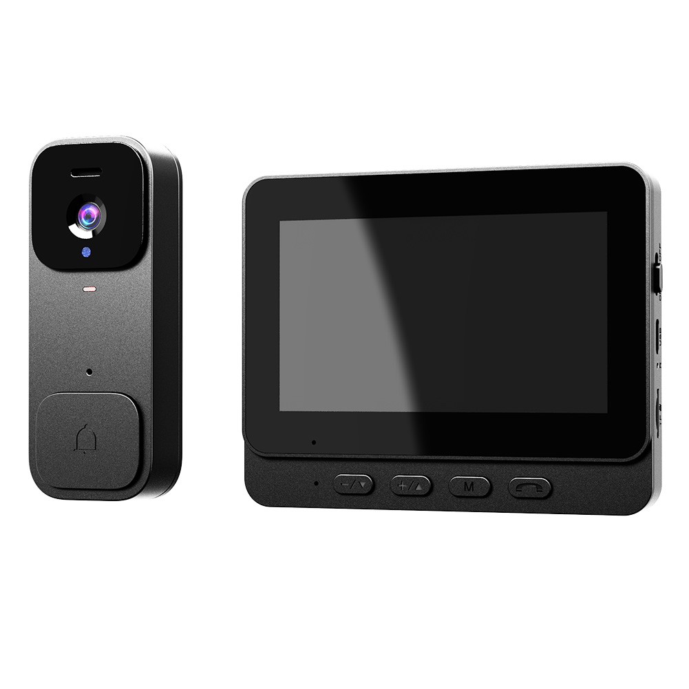 4.3" Smart Video Doorbell Home With Display Wireless Intercom HD Video Monitor