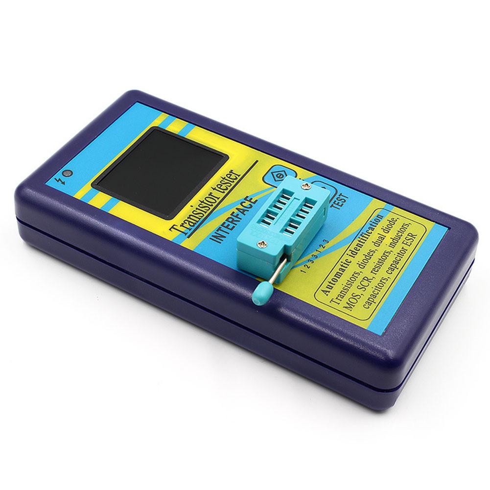 Transistor Tester with Color Display for Accurate Measurements and Evaluation