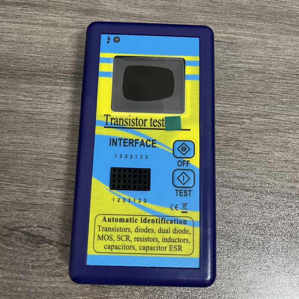 Transistor Tester with Color Display for Accurate Measurements and Evaluation