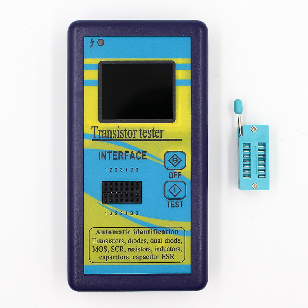 Transistor Tester with Color Display for Accurate Measurements and Evaluation
