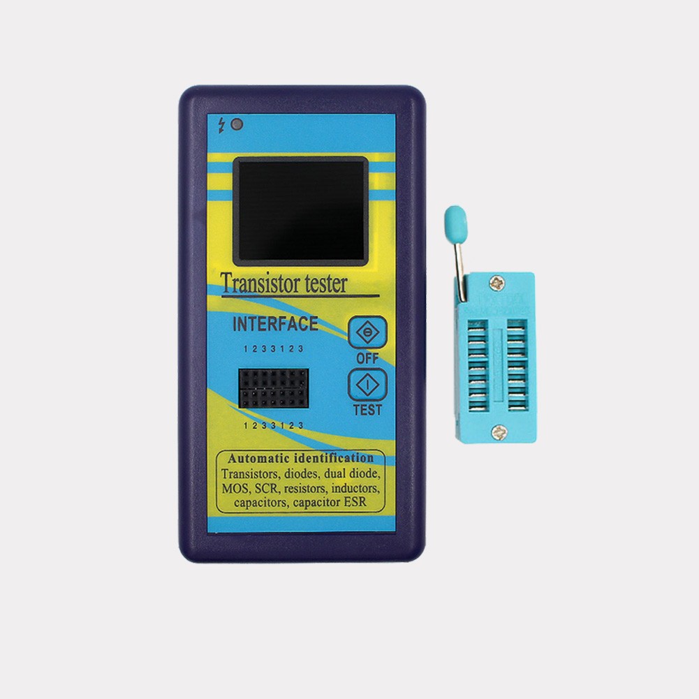 Transistor Tester with Color Display for Accurate Measurements and Evaluation