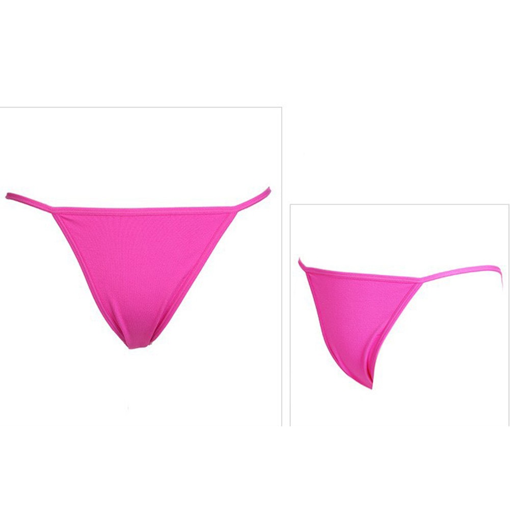 Yellow Modal Women's Sexy Lingerie Underwear Swimsuit Bikini Brief Thong - Picture 19 of 20