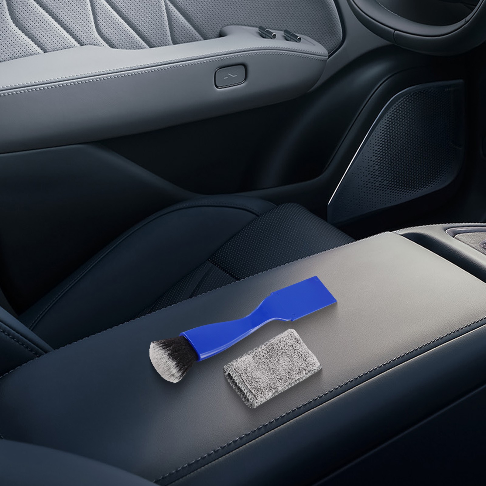 Soft Nylon Bristle Brush for Swift and Effective Car Interior Cleaning - Picture 27 of 36