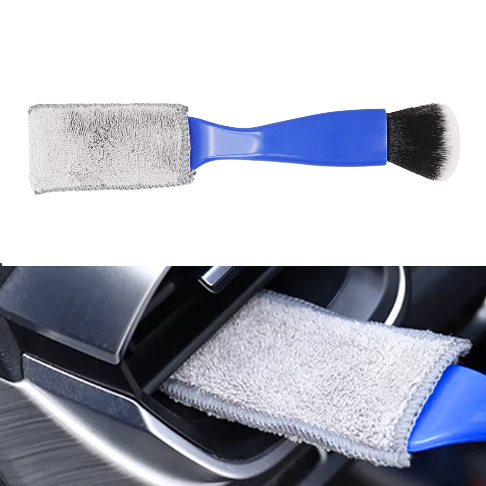 Soft Nylon Bristle Brush for Swift and Effective Car Interior Cleaning - Picture 33 of 36