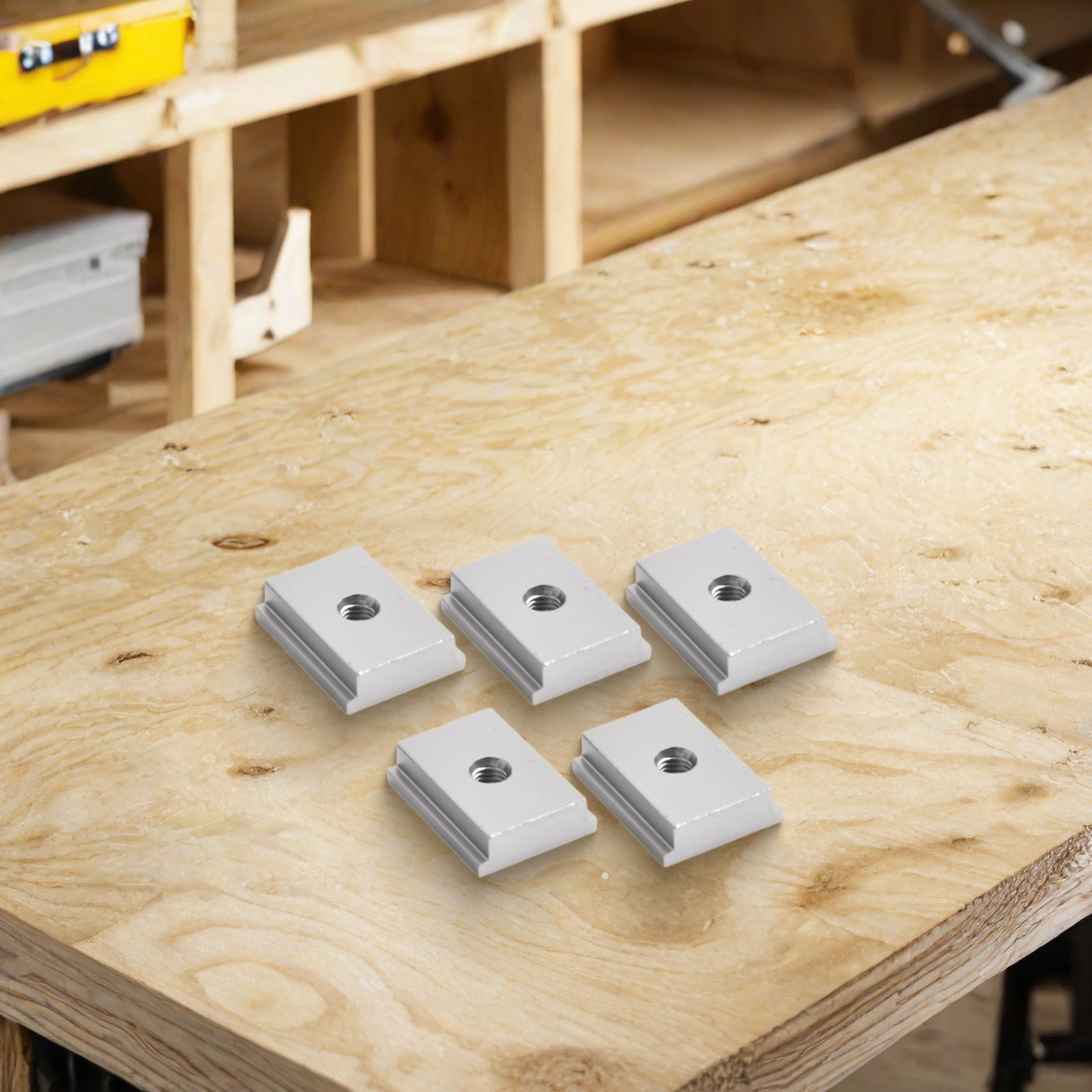 Sturdy and Stable T Slot Nut M6 Threaded T Track Slider for Woodworking Tool - Picture 31 of 36