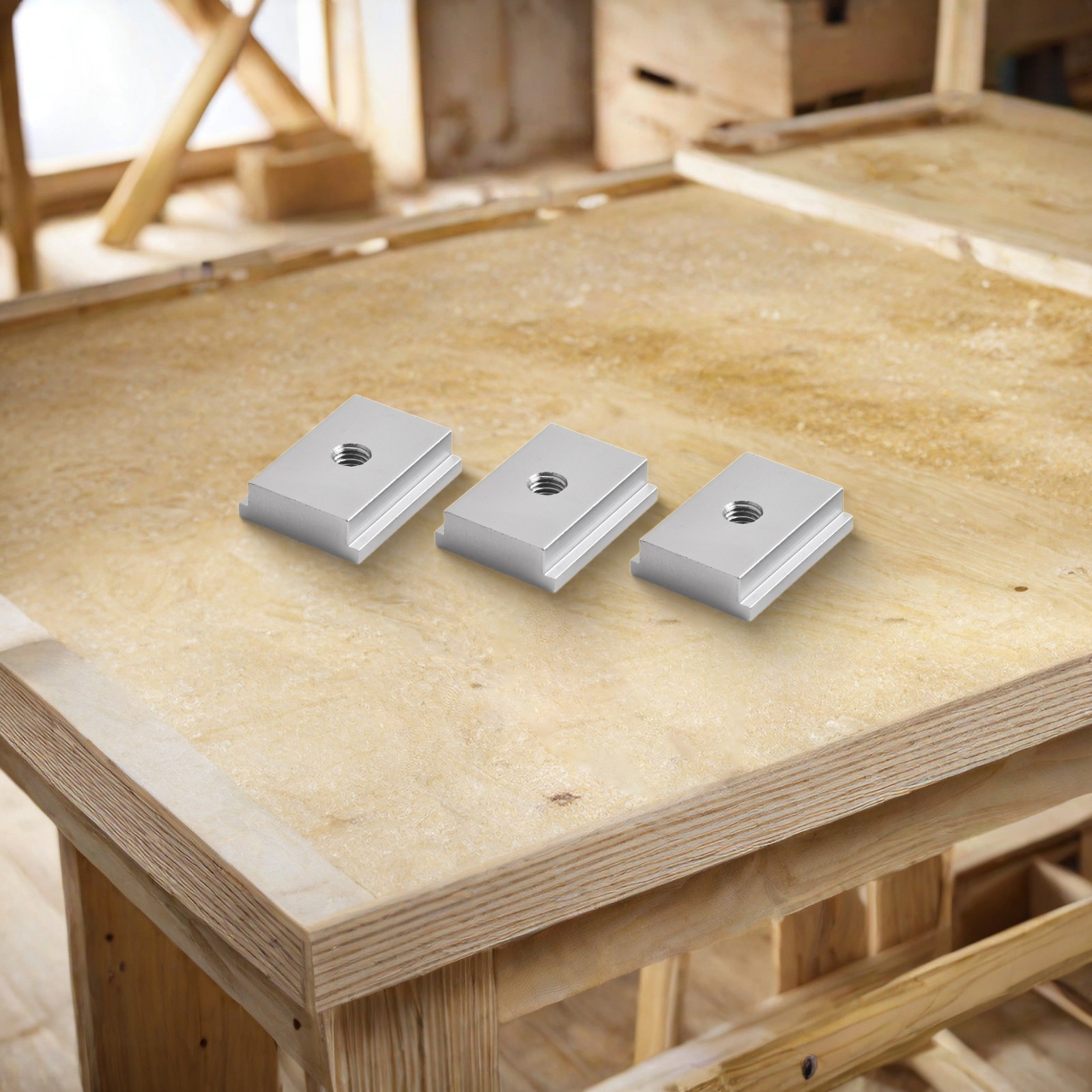 Sturdy and Stable T Slot Nut M6 Threaded T Track Slider for Woodworking Tool - Picture 32 of 36