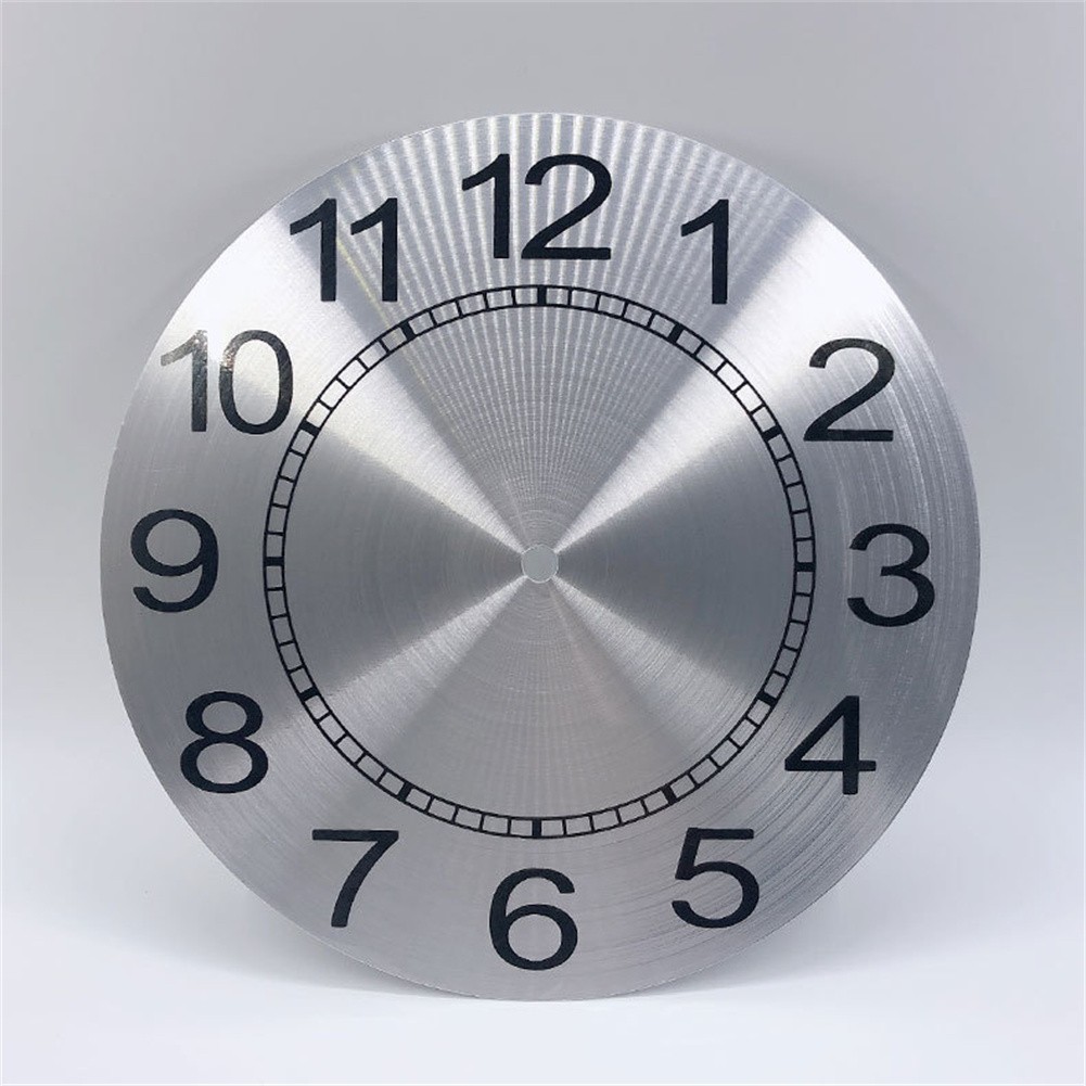 DIY Quartz Wall Clock 9.5 Inch Clock Face Advanced Appearance Clear Numerals