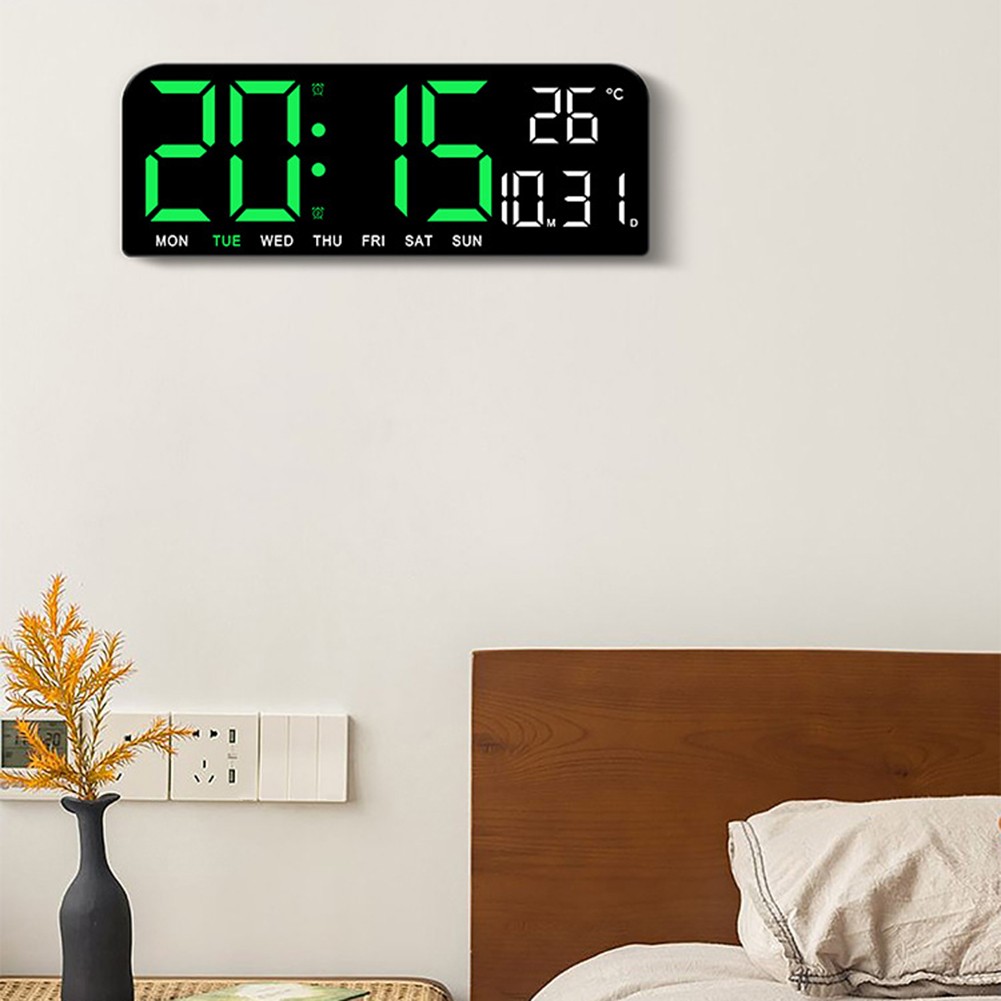 Réveil LED pour Cuisson Automatique Variateur Luminosité Double vendre Fonction Alarm