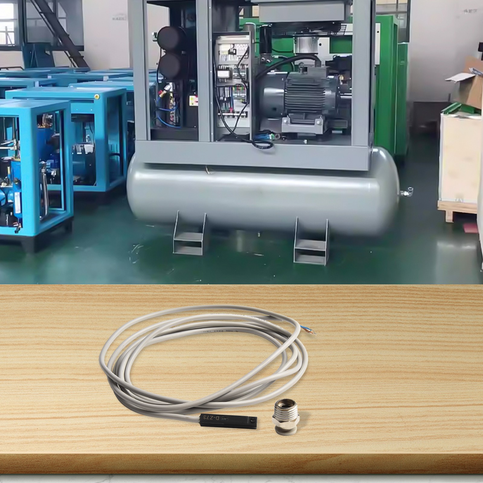 CS1 M S40 Air Pneumatic Cylinder Magnetic Reed Switch Sensor Leakage Current No - Picture 41 of 47