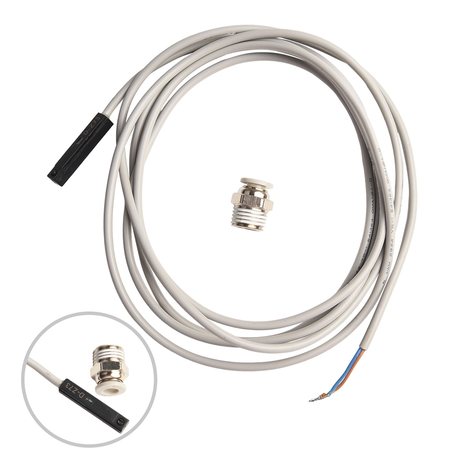 CS1 M S40 Air Pneumatic Cylinder Magnetic Reed Switch Sensor Leakage Current No - Picture 35 of 47