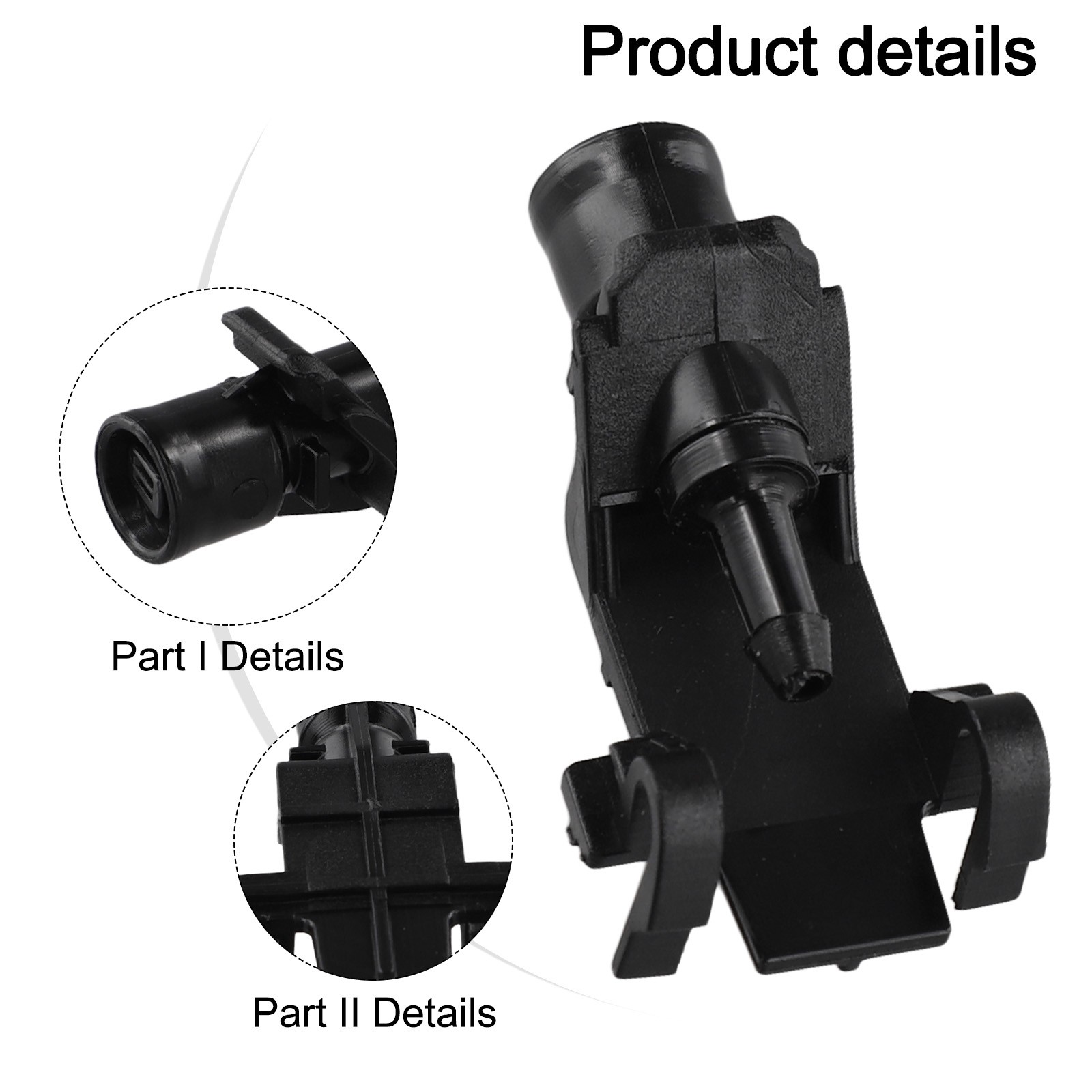 High Performance Front Windshield Washer Nozzle Set for Acura 2014 2016 - Picture 10 of 14