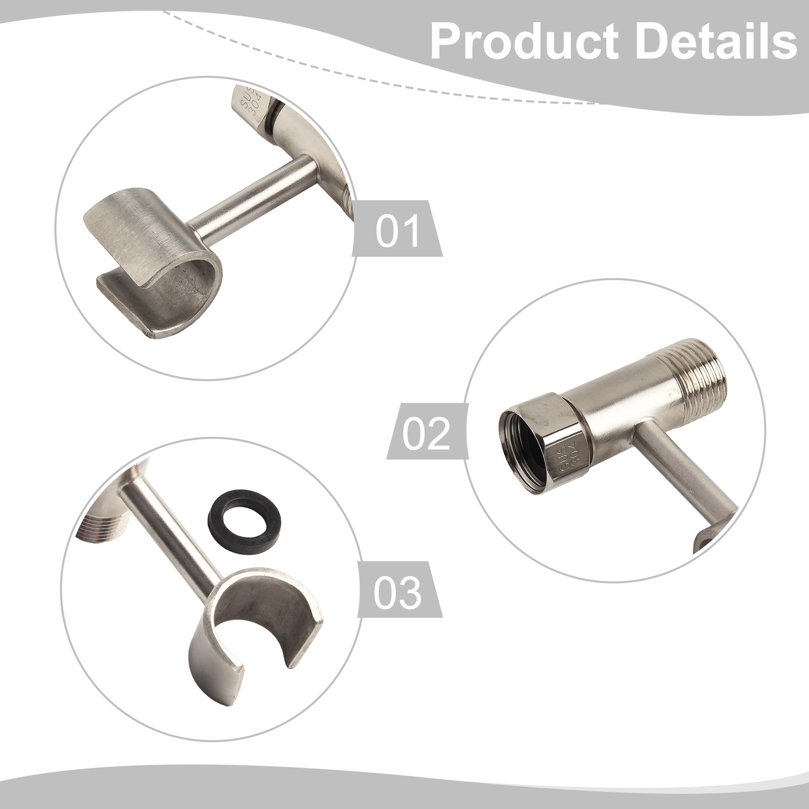 Stylish Copper Construction Shower Bracket Elegant and Practical Solution
