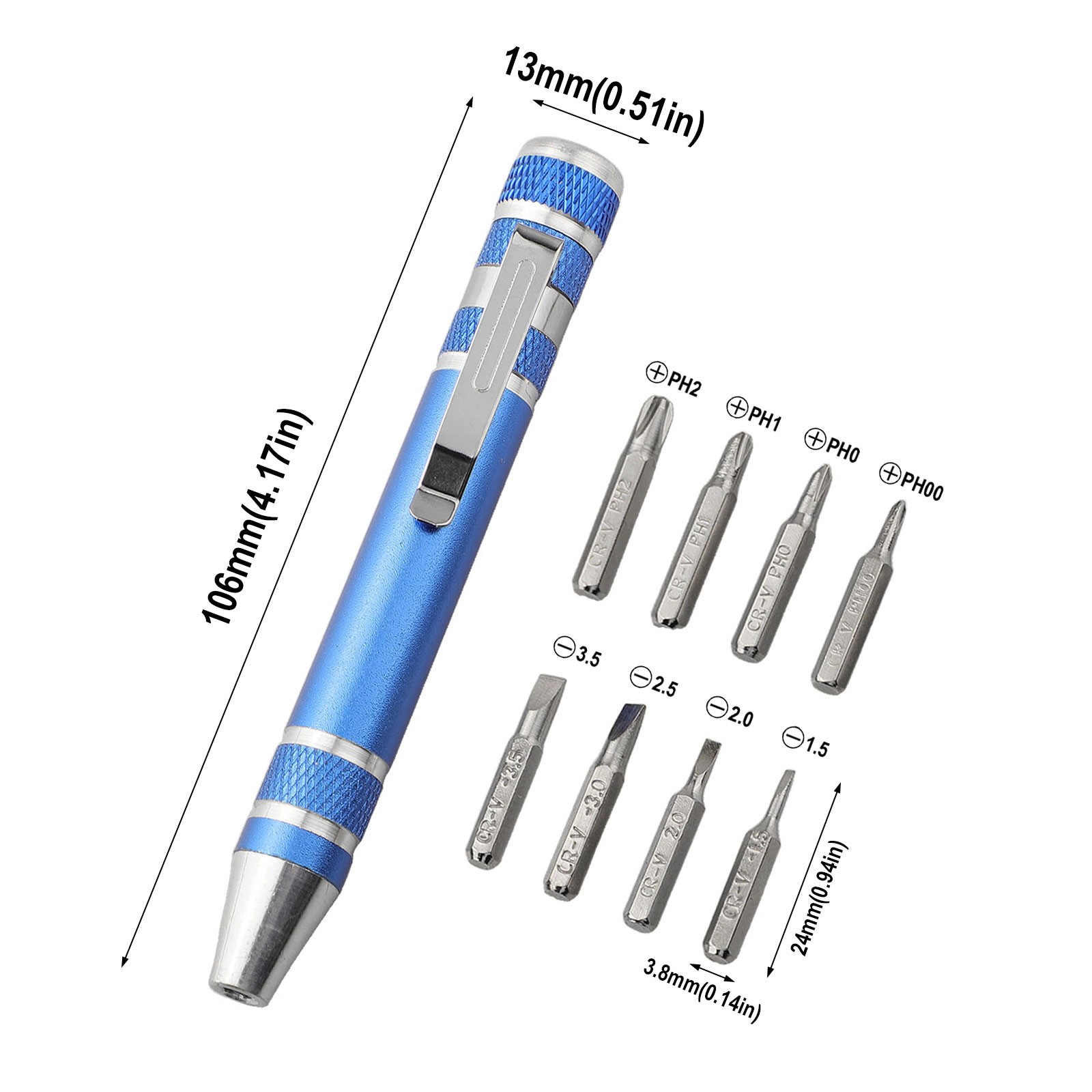 Handy Hand Screwdriver Pen Set Convenient Tool for Home and Work Projects - Picture 18 of 47