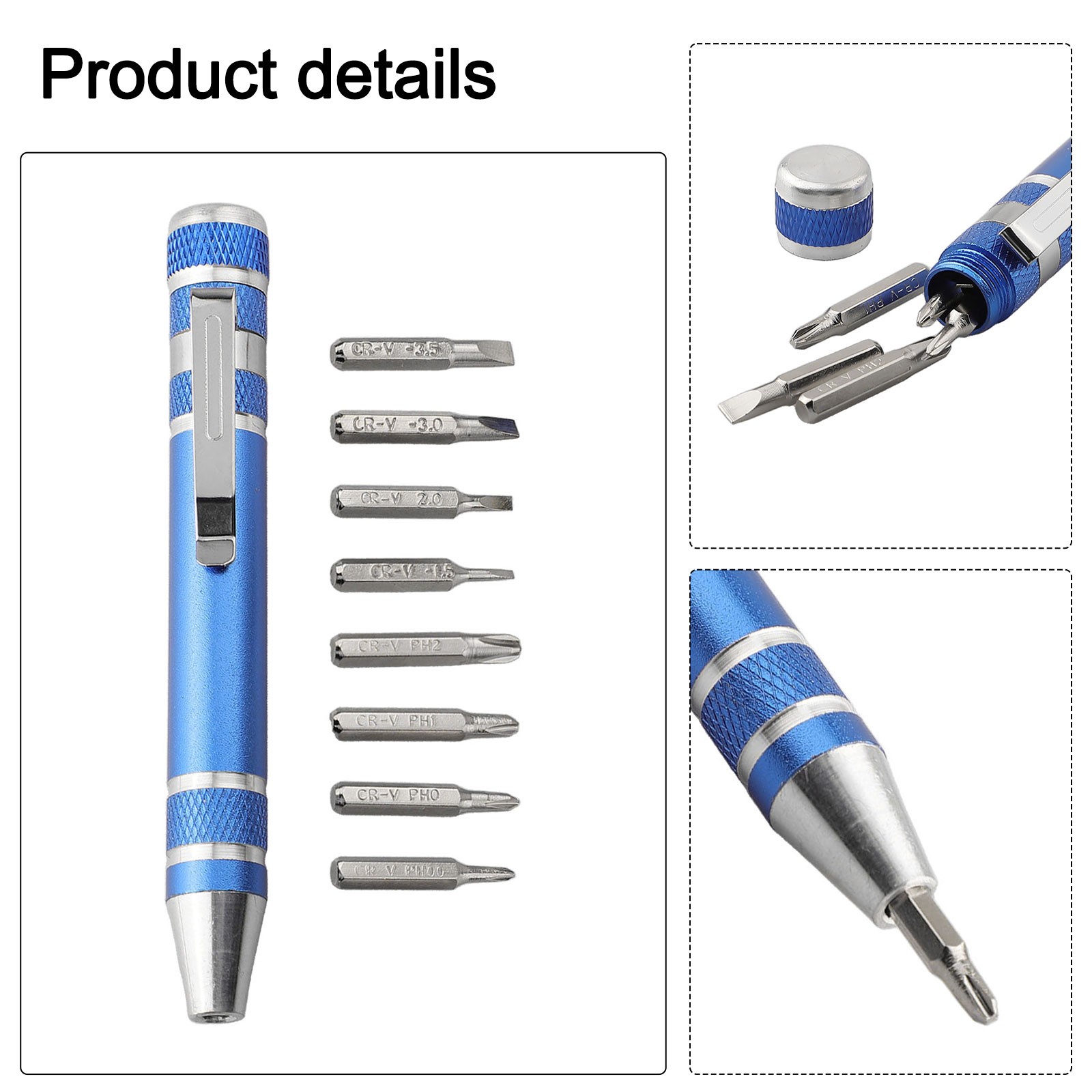 Handy Hand Screwdriver Pen Set Convenient Tool for Home and Work Projects - Picture 26 of 47