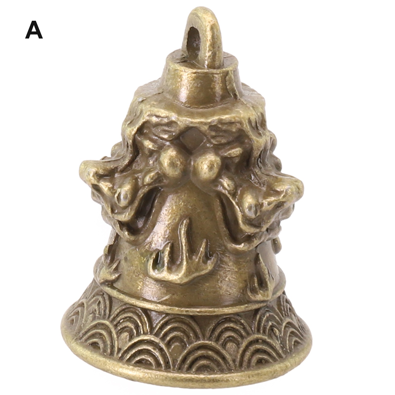 Pendentif achats fengshui en laiton artisanat porte-cloche clé voiture cadeau créatif