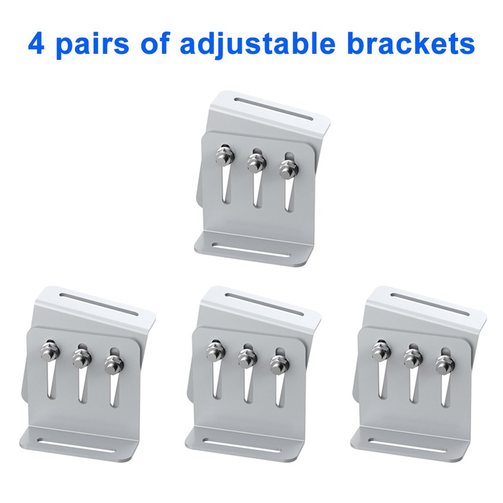 L-shaped Solar Panel Mount Adjustable Solar Panel Bracket Angle Adjustment - Picture 26 of 26