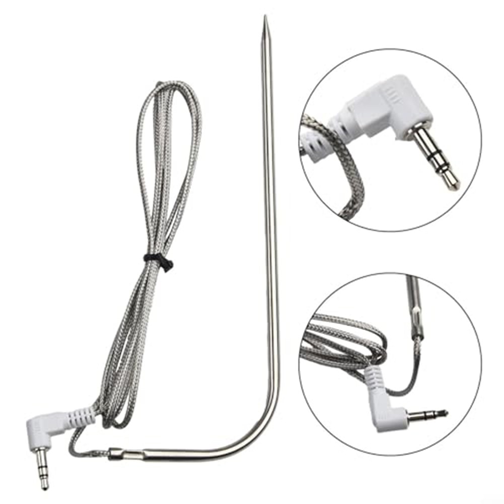 Consistent Temperature Readings Stainless Steel Probe Sensor for Traeger Grills