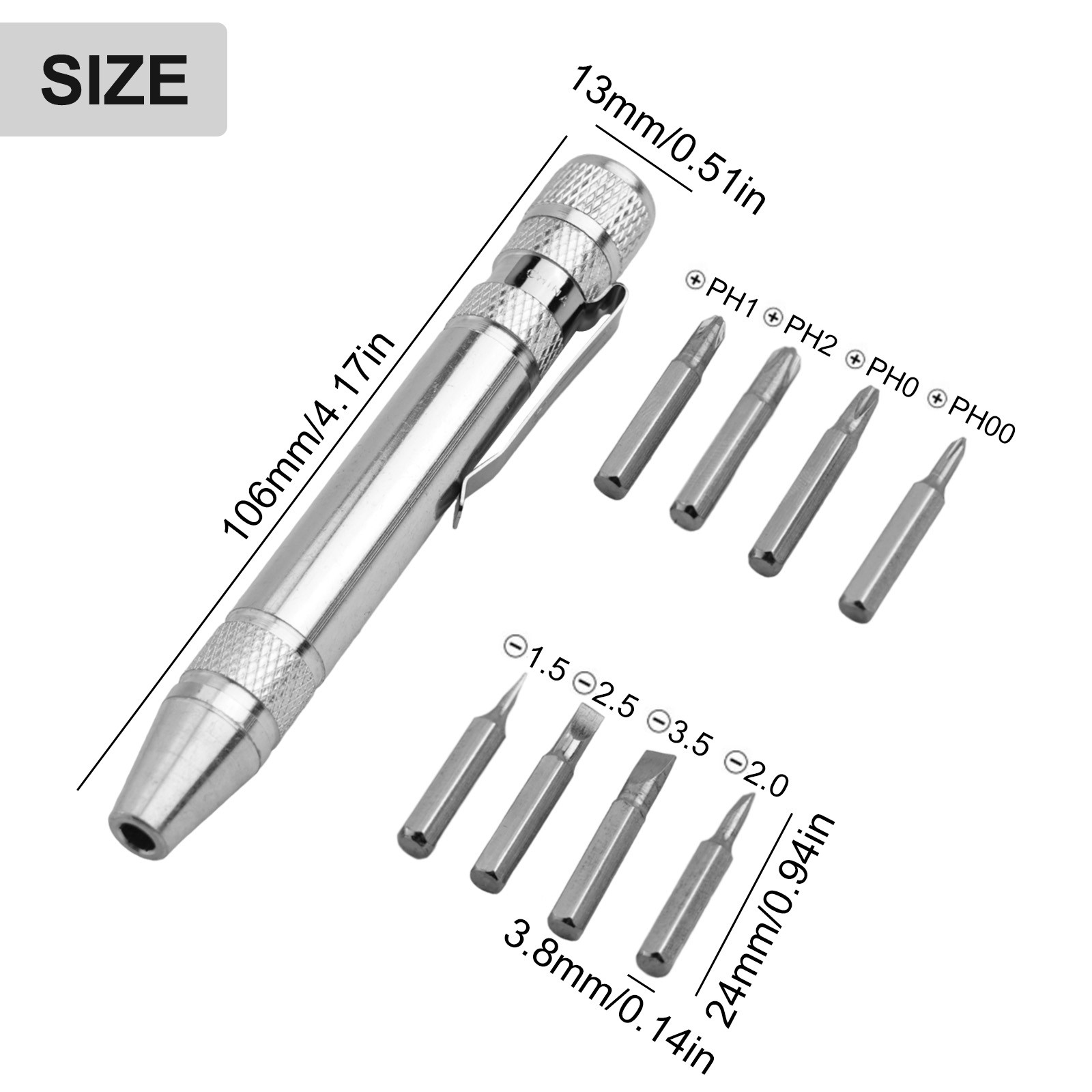 Handy Hand Screwdriver Pen Set Convenient Tool for Home and Work Projects - Picture 32 of 47
