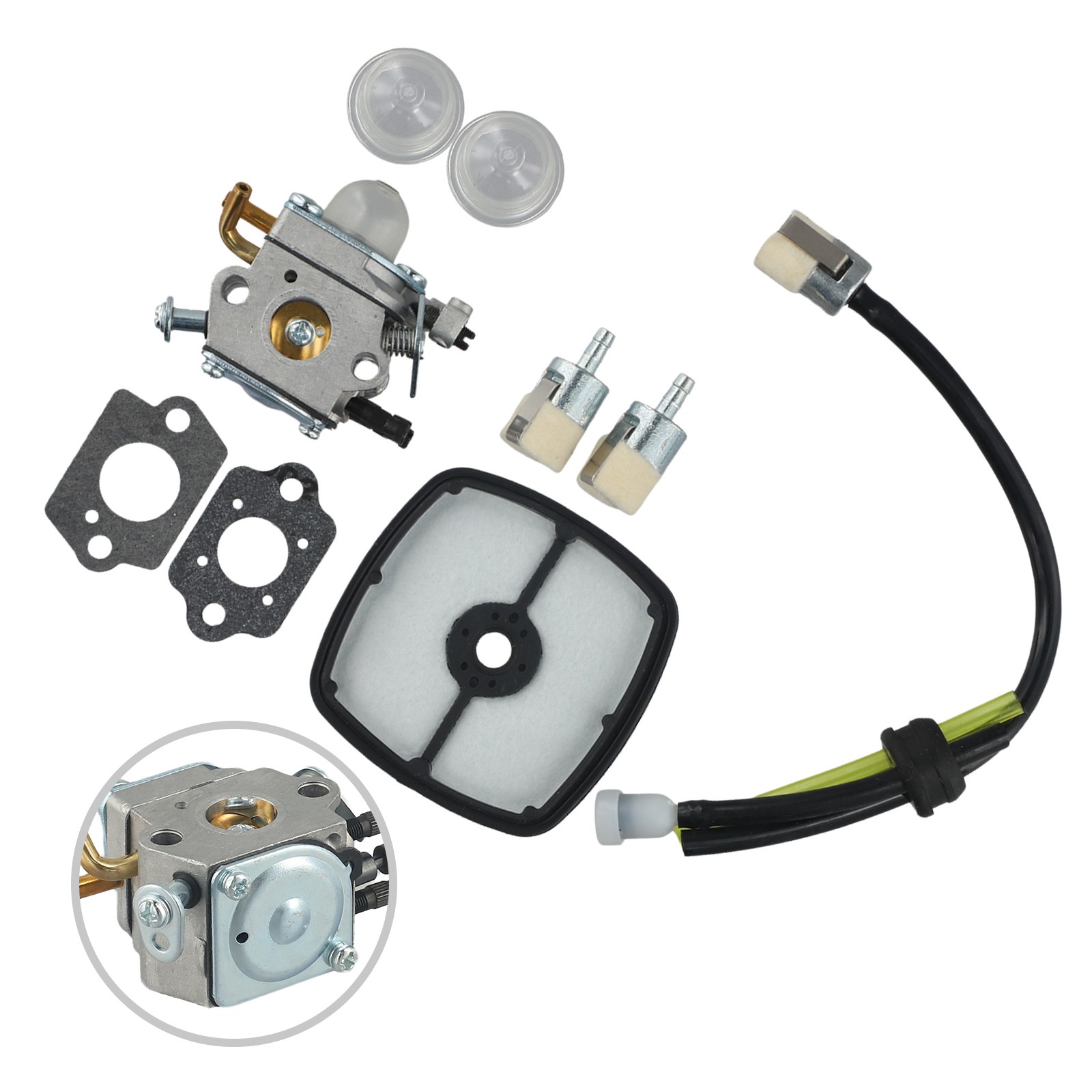 Realray Carburetor Kit For ZAMA C1U-K42B – Fits Echo PB1000, PB200, PB2100 Blowers – 11175