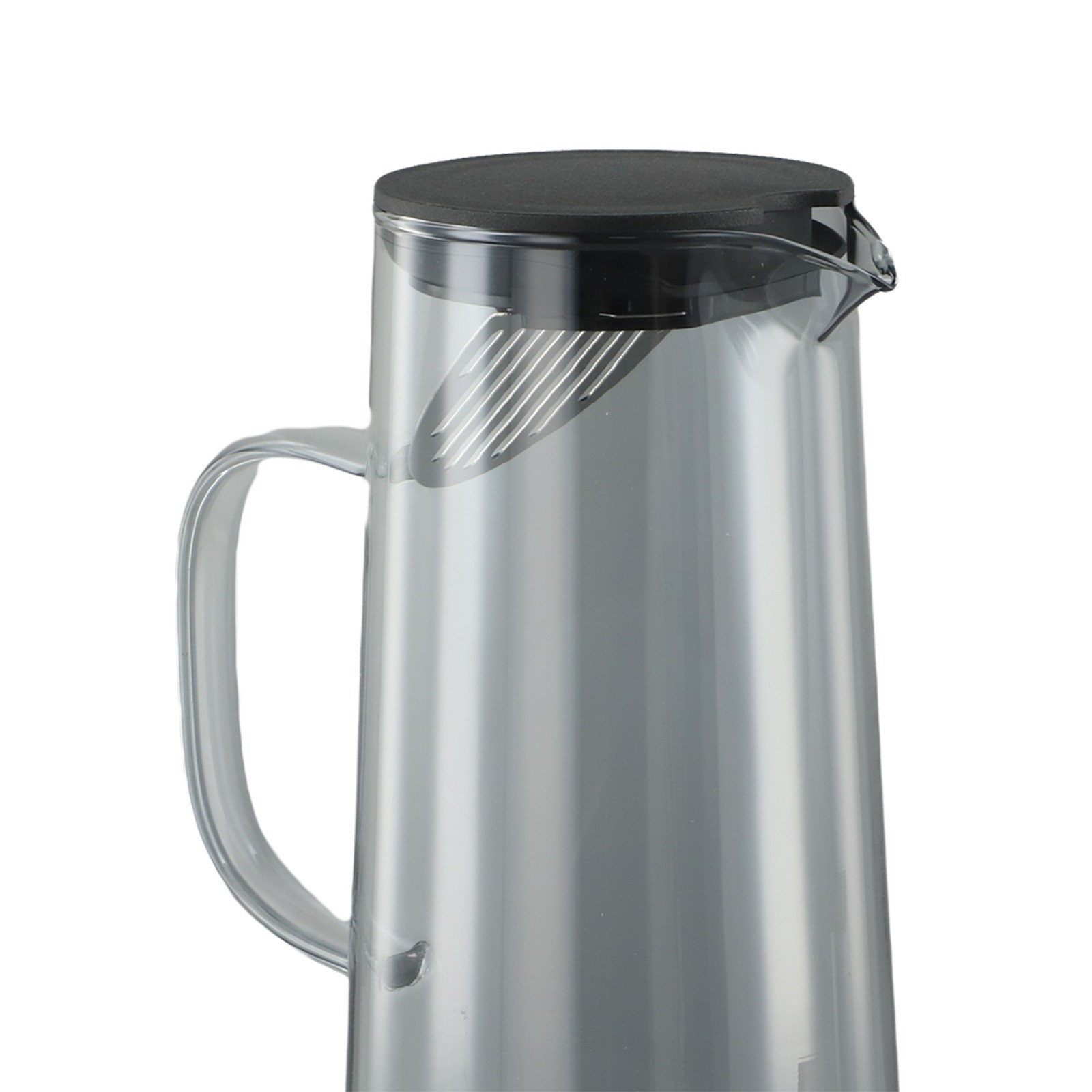 Glass Carafe with Lid Premium Borosilicate Glass Wide Spout Heat Resistant - Picture 38 of 47