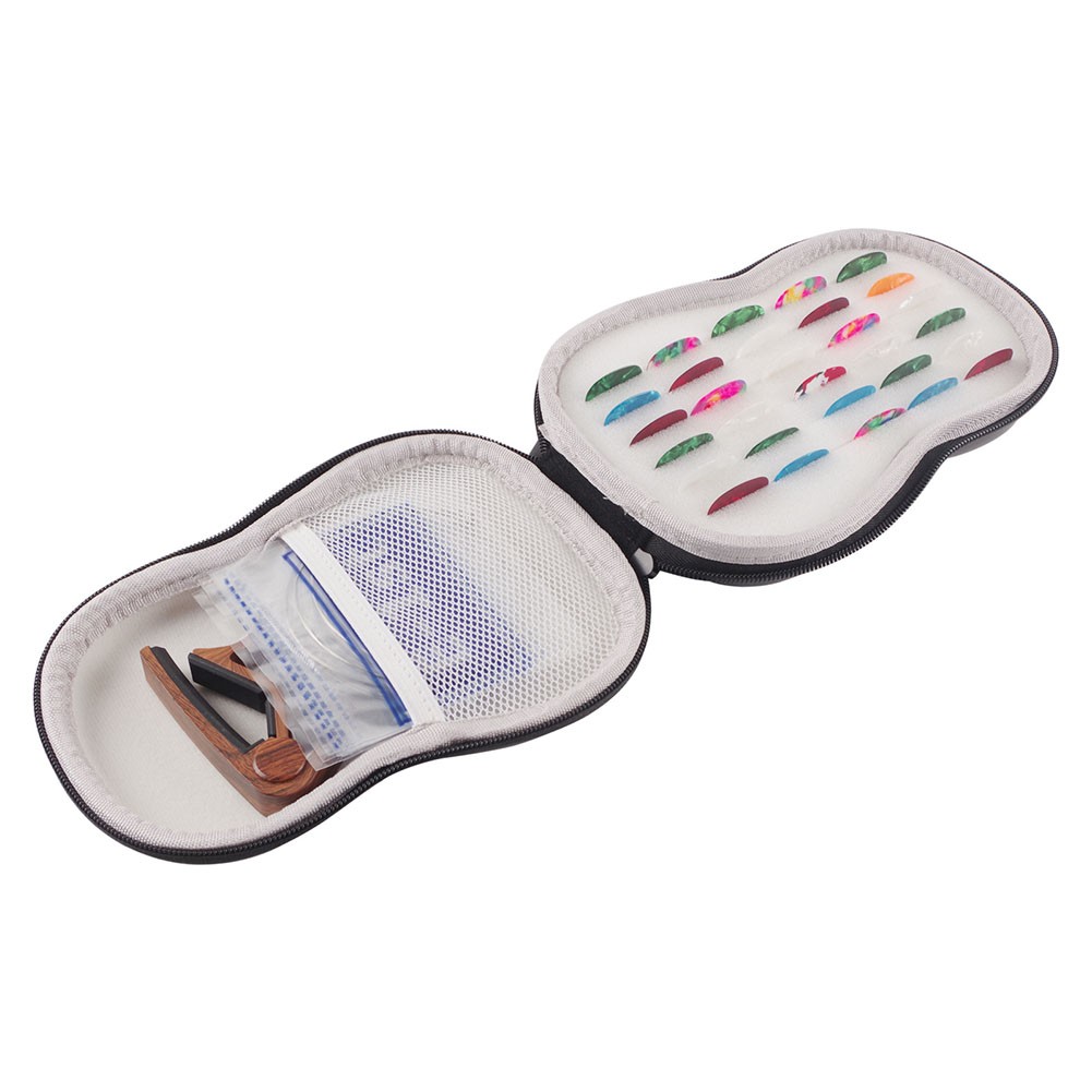 Premium EVA Material Guitar Picks Case Protects Your Picks from Damage