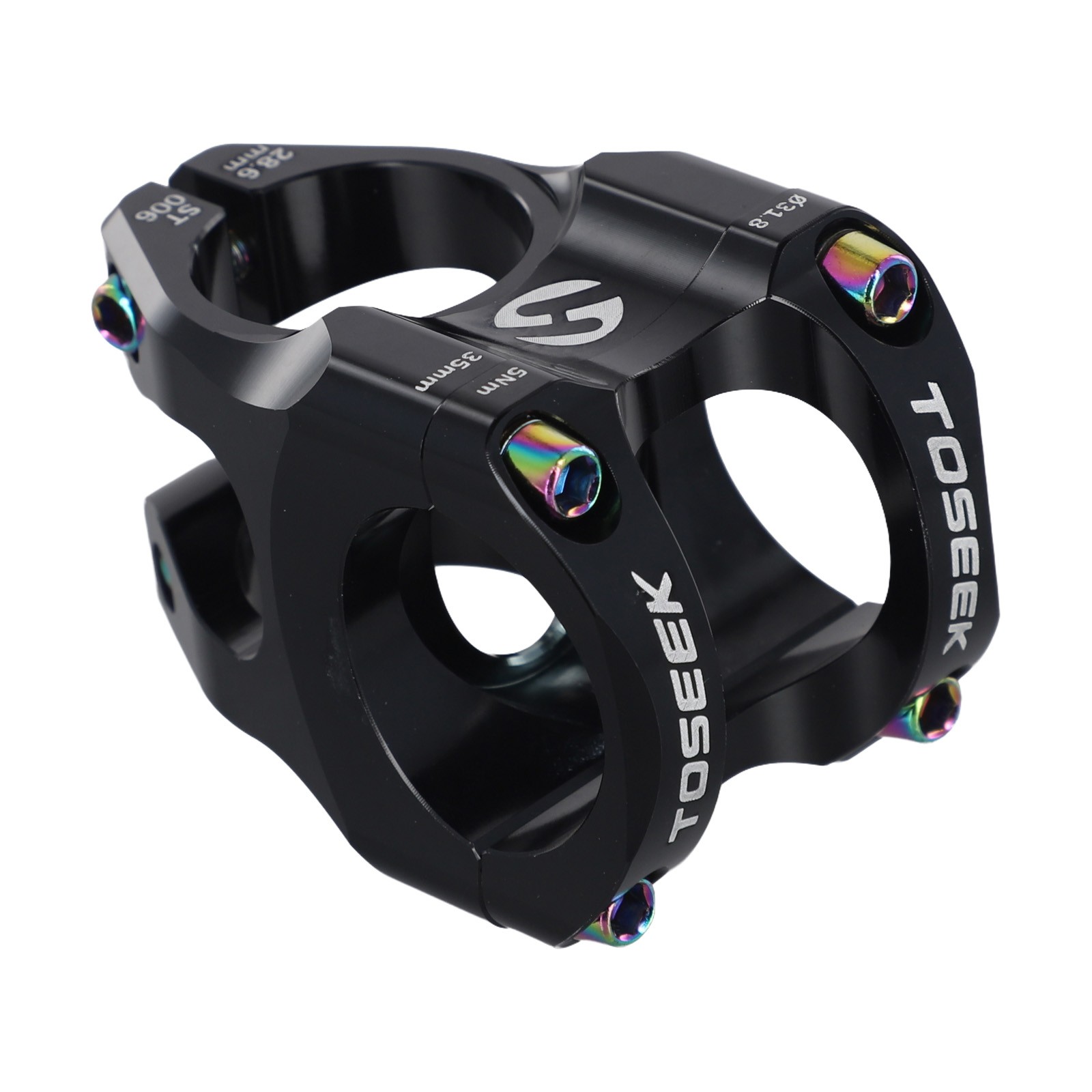 Tige de vélo officiel CNC DH AMEnduro pour VTT 35 mm guidon design lisse et délicat