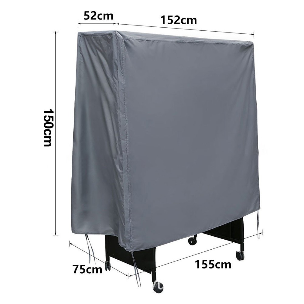 Heavy Duty Dustproof Table Tennis Cover 155*75*150cm Long Lasting Durability - Picture 16 of 24
