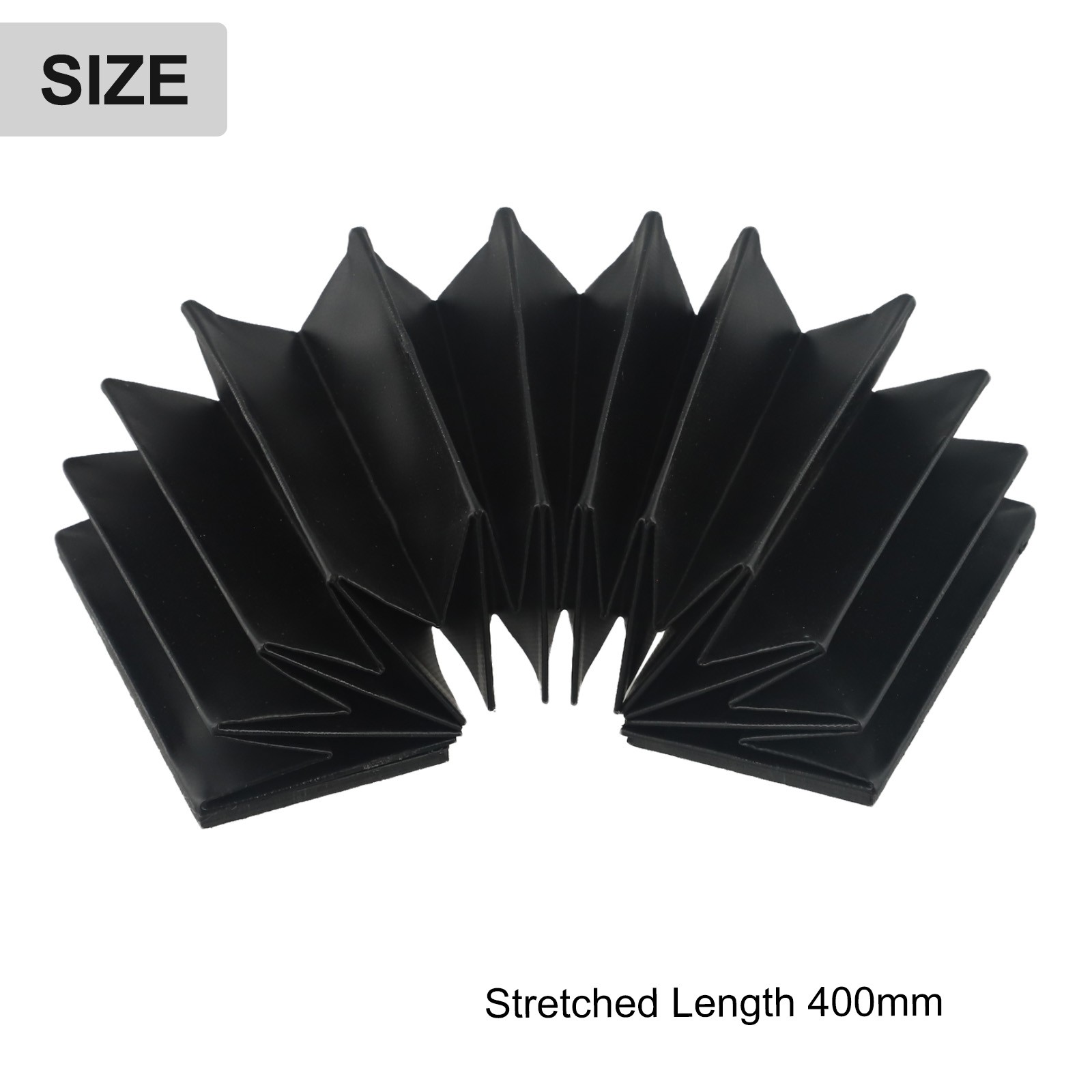 Heavy Duty Bellows Dust Cover for CNC Machine Tool Linear Guides HGR30 Model - Picture 35 of 45