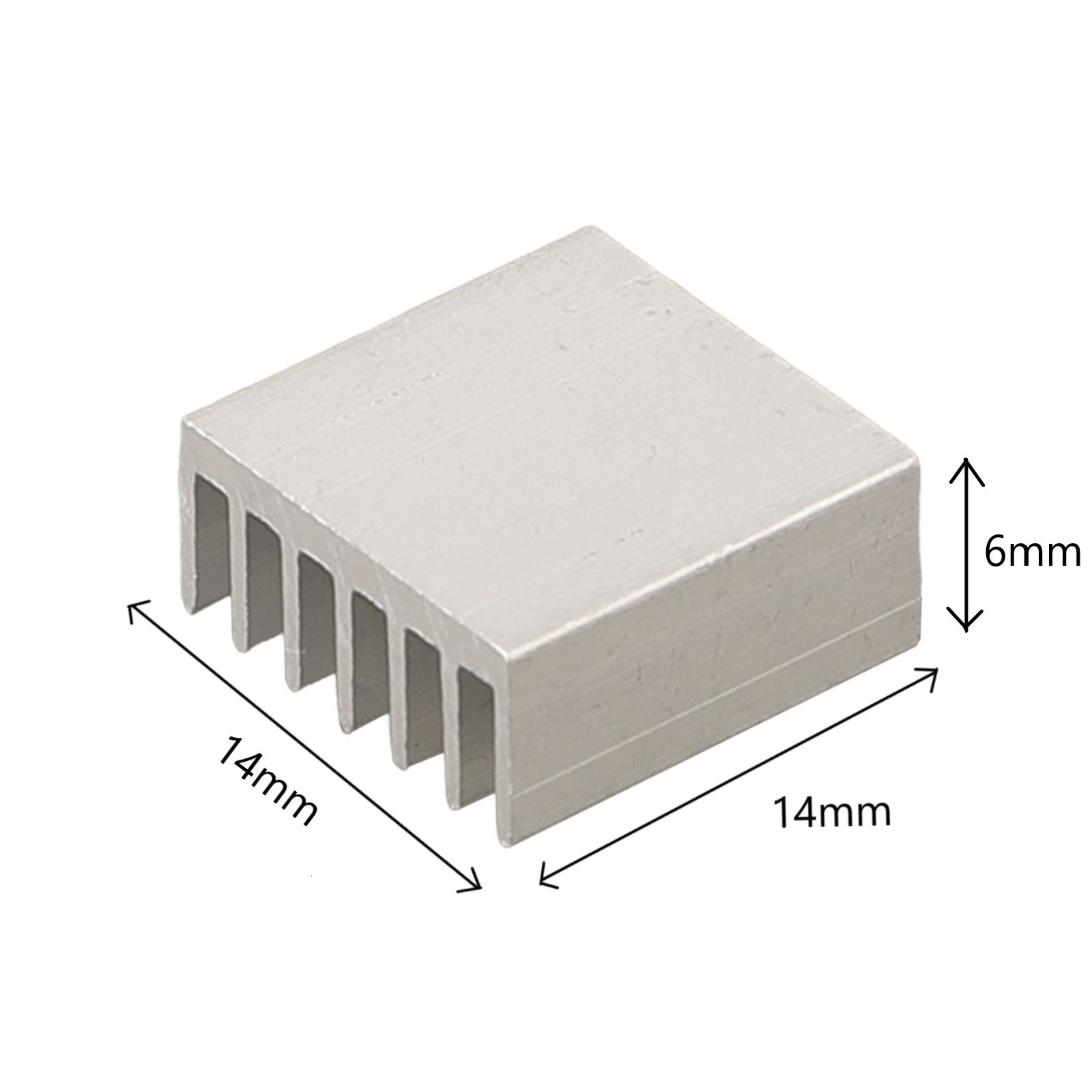 Optimal Heat Dissipation Aluminum Heatsink for Electronic Chips Pack of 10 - Afbeelding 24 van 36