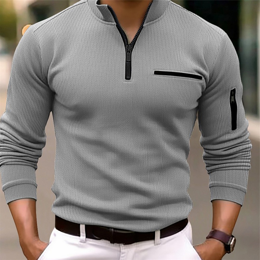 Gym Muscle Fitness Tops Gym Langarm Style Regular Clothing Length Muscle Fit - Bild 14 von 20